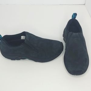 Women's Merrell Nubuck Jungle moc slip-ons j55992. Size 7.5